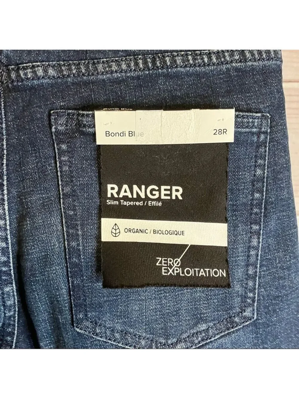 OUTLAND Denim Ranger Slim Tapered Jeans In Bondi Blue